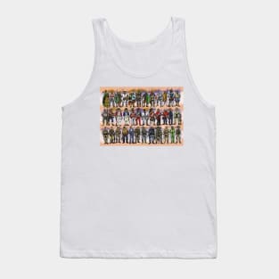 British Military Uniforms Through The Ages Tank Top